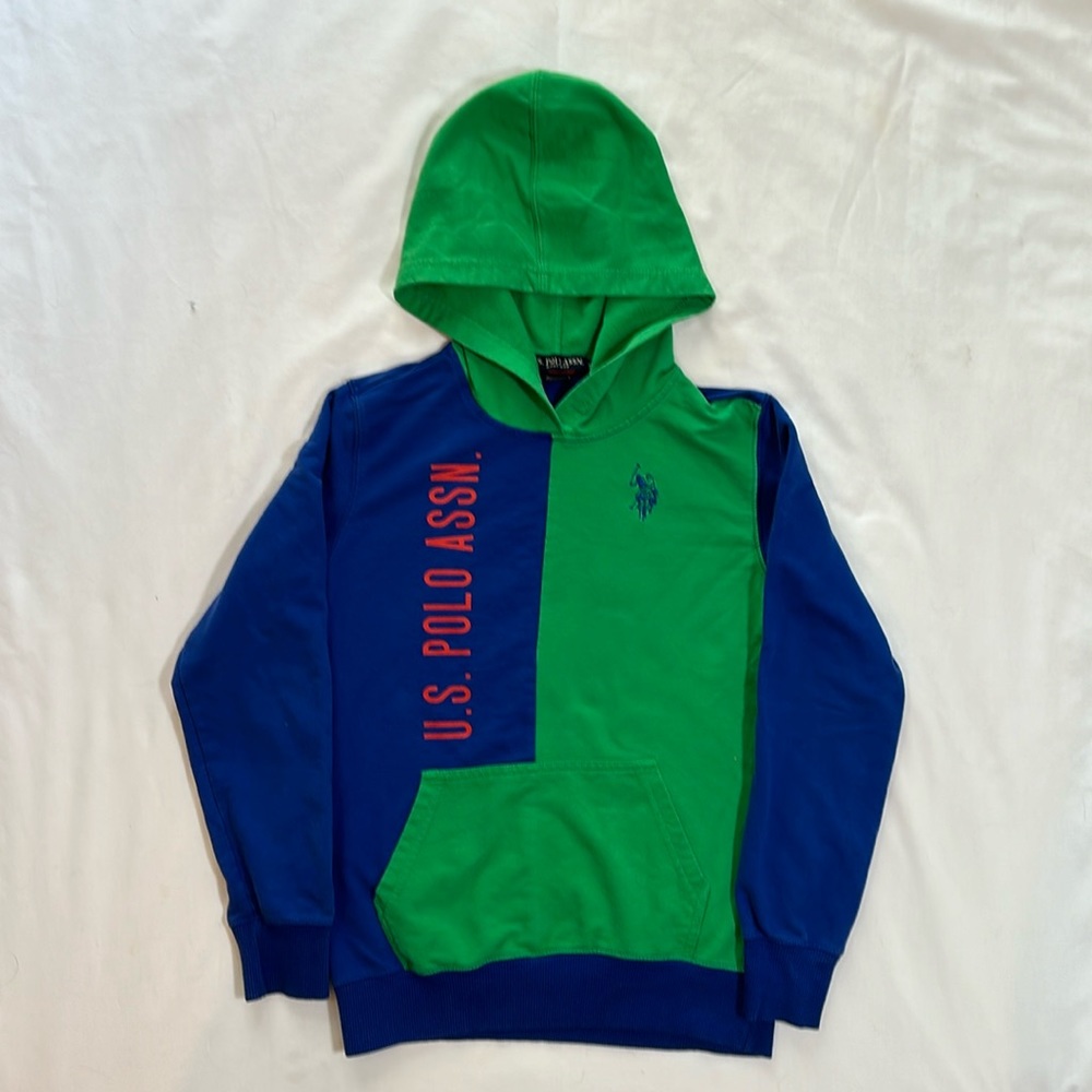 Polo Color Block Hoodie